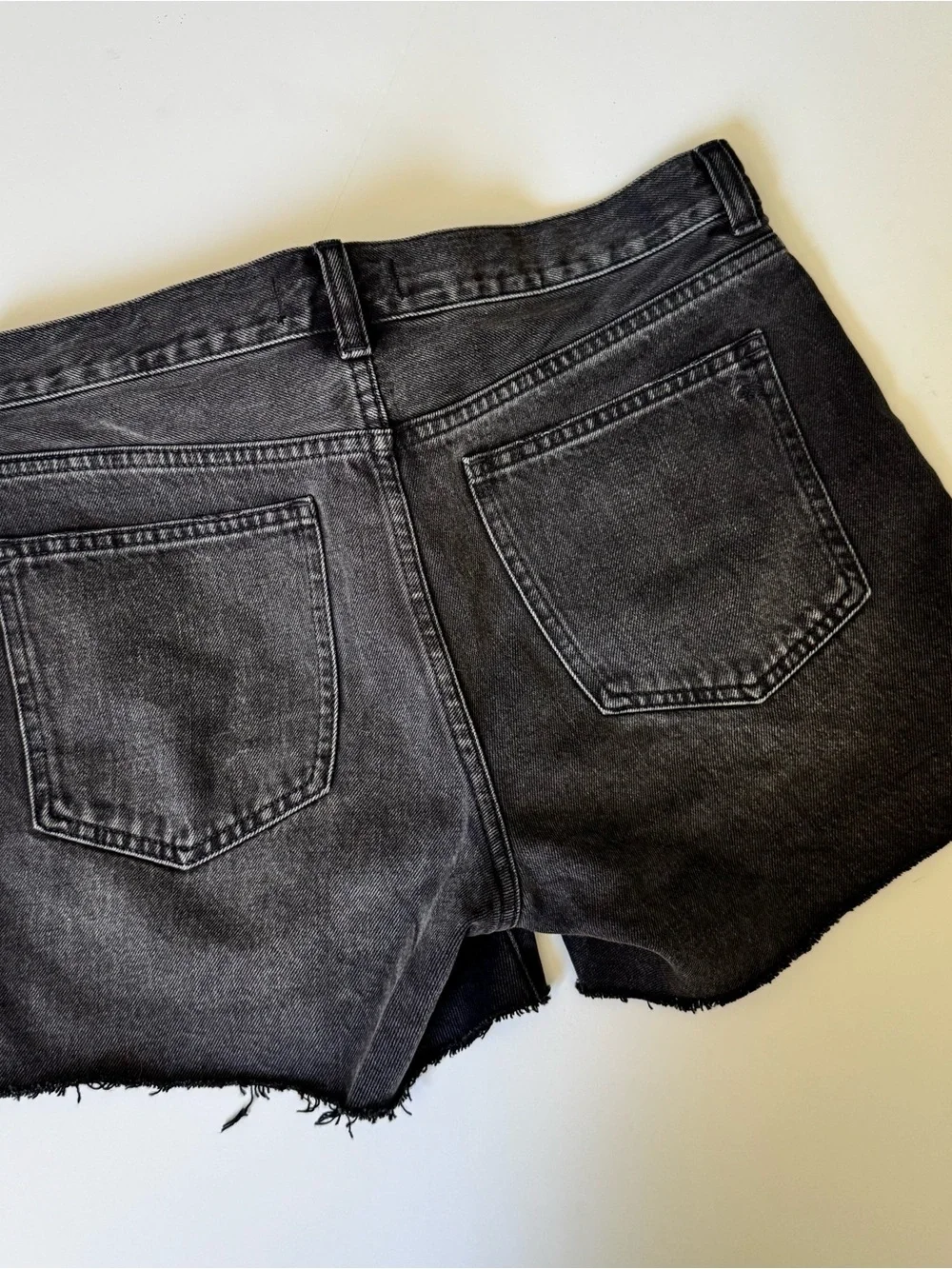 Madewell The Brynn Long Short- Charcoal